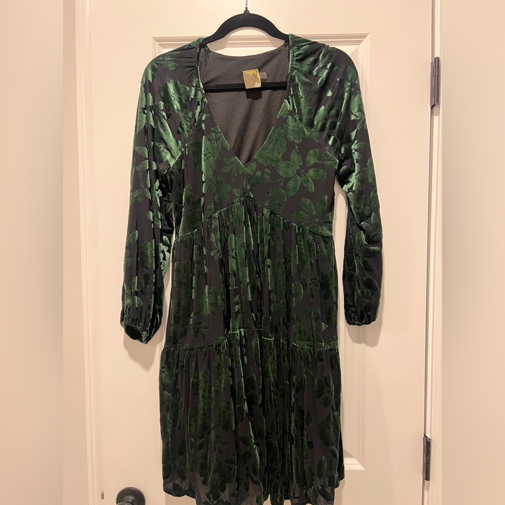 Taylor velvet dress size 8